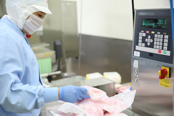 重量チェック 写真